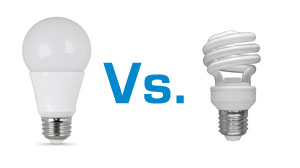 LED Light Bulbs vs. CFL bulbs