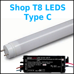 store any kind C T8 LED Tubes