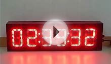 Countdown board, Digital Clock, LED Display, Score Board