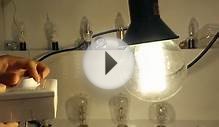 Dimmable Globe LED Edison light bulb
