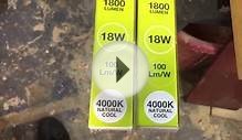 LED Shop Light replacement bulbs