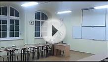 Lighting classroom at school - LED fluorescent tube - T8