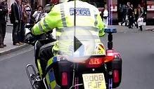 London Police Motorcycle Rear LED lights