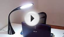 Safco Products Vivo LED Modern Plastic Desk Lamps with dimmer