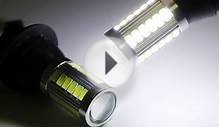 Super Bright 33-SMD Universal Fit LED Replacement Bulbs