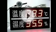Temperature Humidity LED display TRH-3306D, Transmitter, 4